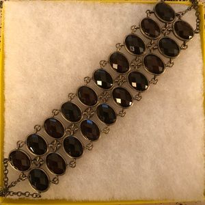 Gorgeous brown beaded bracelet!